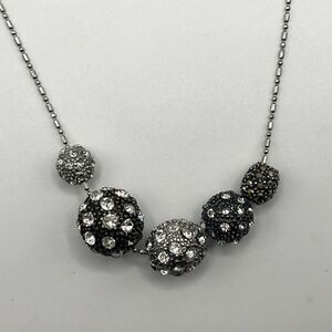 *3/$20* American Eagle silver tone rhinestone necklace